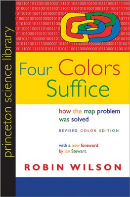 书名：《四色足够》(Four Colors Suffice) 作者：罗宾•威尔逊(Robin Wilson) 出版社：普林斯顿大学 出版时间：2013年11月