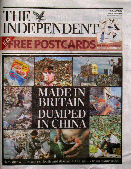 Made in Britain, Dumped in China - Independent