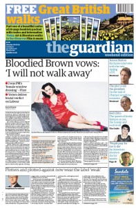 2009-06-06 Guardian front page