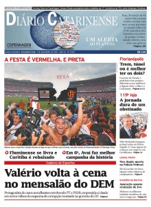 2009-12-07.Diario Catarinense, Brazil